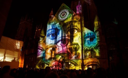 Video Mapping Projection York  - PublicDomainPictures / Pixabay